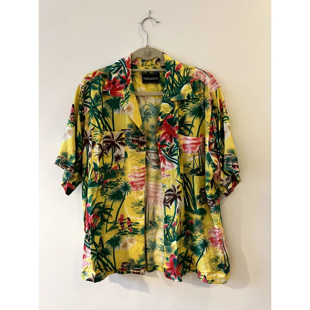 network hawaiian shirt